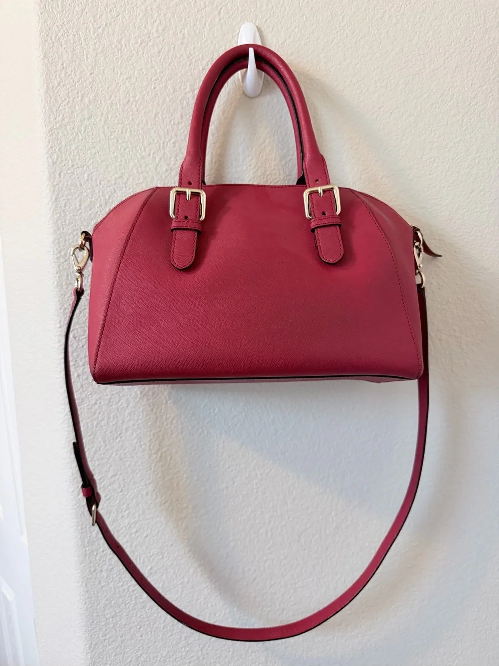 Kate Spade Red Satchel with Strap